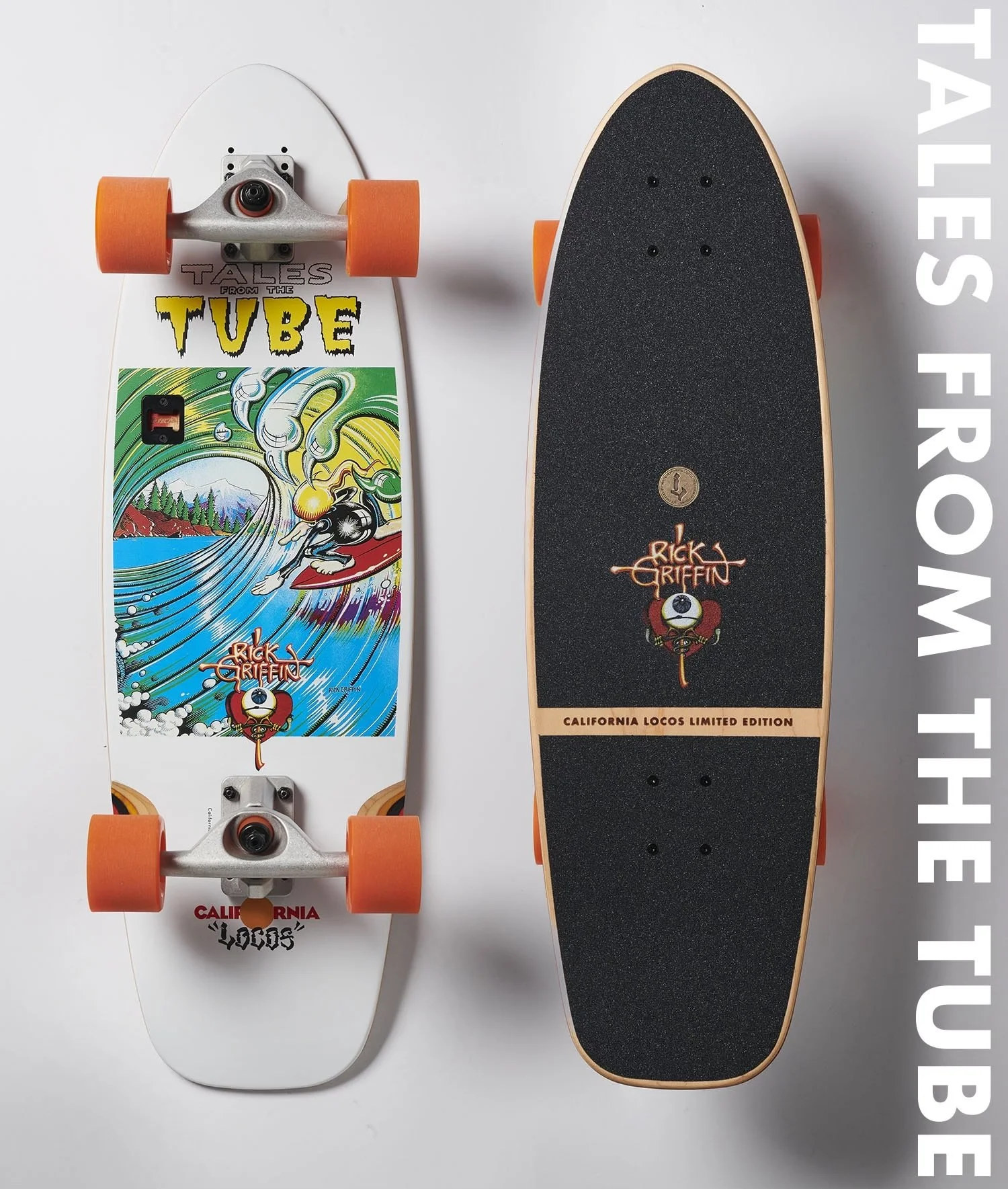 Rick Griffin x California Locos Surf Skate — Rick Griffin